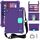 Per Lenovo Tab 4 10 TB-X304F / N Design a nido d'ape + Materiale PC + Materiale PC Quattro angoli Anti Fall Caduta Shell protettiva con cinturino (Viola + Aqua) Per Lenovo Tab 4 10 TB-X304F / N Design a nido d'ape + Materiale PC + Materiale PC Quattro angoli Anti Fall Caduta Shell protettiva con cinturino (Viola + Aqua)