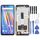 Schermo LCD Origina per digitalizzatore Umidigi A11 Assemblaggio completo con cornice (nero)
