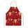 2 PCS Tessuto Biancheria per la pulizia Grembiule di natale Party Decorazione Grembiule, Specifiche: 68x55cm (WQ-001532)