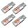 4 pezzi T10 DC12V / 2W Automobile Auto Light 9leds SMD-3030 perline della lampada (luce rossa) 4 pezzi T10 DC12V / 2W Automobile Auto Light 9leds SMD-3030 perline della lampada (luce rossa)
