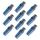 10 PCS T10 DC12V / 1.2W Auto Clearance Light 12LEDS COB Lampada perline (luce blu)