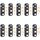 Per OPPO Realme 7 (Asia) RMX2151, RMX2163 Obiettivo fotocamera posteriore da 10 pezzi Per OPPO Realme 7 (Asia) RMX2151, RMX2163 Obiettivo fotocamera posteriore da 10 pezzi