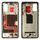 Per OnePlus 9 LE2113 LE2111 LE2110 Piastra con cornice centrale (blu)