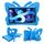 Per Amazon Kindle Fire HD 8 2020 Farfalla Staffa Stile EVA Bambini Cassa di protezione da prova di caduta (blu) Per Amazon Kindle Fire HD 8 2020 Farfalla Staffa Stile EVA Bambini Cassa di protezione da prova di caduta (blu)