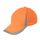 Berretto da baseball di sicurezza riflettente Berretto da baseball Traspirante Cantiere per esterni Cappuccio in rete, Colore: fluorescente arancione