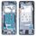 Cornice anteriore originale LCD Piastra di lunetta per Xiaomi Black Shark 4 / Black Shark 4 Pro Shark PRS-H0, SHARK PRS-A0 (Argento)