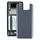 Copertura posteriore della batteria di vetro con adesivo per Asus Zenfone 8 Flip ZS672KS (nero) Copertura posteriore della batteria di vetro con adesivo per Asus Zenfone 8 Flip ZS672KS (nero)