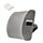 Cuscino per cuscino in vita ufficio cuscino con cuscino, stile: memory schiuma (maglia grigio)