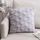 Double-lated Peluche Pillow Home Divano cuscino federa, misura: 45x45cm federa + nucleo (grigio diamante)
