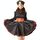 1794 Retro Ricamo stampato Zombie Vampiro Costume Halloween Cosplay Costume Zombie Dress, Dimensioni: taglia unica (Nero)