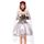 1913 Halloween Adult Vampire Costume Hanayome Rose Ghost Bride Crossdress, Dimensioni: L (argento grigio)