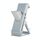 Tagliatura a mano Taglierina a leva da cucina Affettatrice pressatura grattugia (grigio semplice)