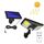 TG-TY081 LED Solar Wall Light Sensation Body Sensation Outdoor Impermeabile Lampada da cortile impermeabile con telecomando, Stile: 160 Cob Splitazione