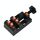 2 PCS Mini Banco a otto fori Mini Panchina a Bodhi Bodhi Badhi Fixture walnut (nero) 2 PCS Mini Banco a otto fori Mini Panchina a Bodhi Bodhi Badhi Fixture walnut (nero)