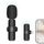 PULUZ LIVE BREADCAST Vlogging Bluetooth Lavalier Microfono con ricevitore di interfaccia a 8 pin (nero) PULUZ LIVE BREADCAST Vlogging Bluetooth Lavalier Microfono con ricevitore di interfaccia a 8 pin (nero)