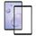 Per Samsung Galaxy Tab A 8.4 (2020) SM-T307 Lente in vetro esterno per schermo frontale con adesivo OCA otticamente trasparente (nero) Per Samsung Galaxy Tab A 8.4 (2020) SM-T307 Lente in vetro esterno per schermo frontale con adesivo OCA otticamente trasparente (nero)