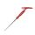 2 PCS 3 in 1 Gancio da pesca annodato e legato Gancio da pesca Multifunctional Gancio da retractor (manico rosso) 2 PCS 3 in 1 Gancio da pesca annodato e legato Gancio da pesca Multifunctional Gancio da retractor (manico rosso)