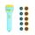 3 Set Bambini Educazione precoce Torcia di proiezione luminosa, Specifica: verde + 80 modelli 3 Set Bambini Educazione precoce Torcia di proiezione luminosa, Specifica: verde + 80 modelli