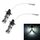 1 paio H3 DC12V / 5W Auto LED a LED fendinebbia con 42LEDS SMD-2016 Lampada perline (luce bianca)