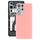 Coperchio posteriore della batteria con coperchio della lente della fotocamera per Samsung Galaxy S21 Ultra 5G (rosa) Coperchio posteriore della batteria con coperchio della lente della fotocamera per Samsung Galaxy S21 Ultra 5G (rosa)