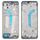 Piastra anteriore anteriore originale LCD Piastra di lunetta per Motorola Moto G100 XT2125 XT2125-4 (argento) Piastra anteriore anteriore originale LCD Piastra di lunetta per Motorola Moto G100 XT2125 XT2125-4 (argento)