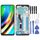 Schermo LCD TFT per Motorola Moto G9 Plus XT2087-1 Digitizer Assemblaggio completo con cornice (nero) Schermo LCD TFT per Motorola Moto G9 Plus XT2087-1 Digitizer Assemblaggio completo con cornice (nero)