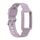 Per Fitbit Carica 4 Silicone One Body Armor Guardia cinturino (viola chiaro) Per Fitbit Carica 4 Silicone One Body Armor Guardia cinturino (viola chiaro)
