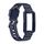 Per Fitbit Carica 3 SE Silicone One Body Armour Guardia cinturino (blu navy) Per Fitbit Carica 3 SE Silicone One Body Armour Guardia cinturino (blu navy)