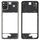 Piatto a cornice medio telaio per LG K42 / K52 (Brasile) (grigio)