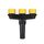Dkksq Giardinaggio annaffiatoio ugello sprinkler, specifica: 3 testa con interfaccia da 1,5 pollici