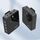 SK750 Type-C Ricarica uno per un microfono mini Lavalier wireless (nero)