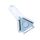 2 PCS 3 in 1 peeler verdure e frutta peeling (blu)