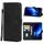 Cassa del telefono in pelle per alcatel 1x versione impronta digitale (nero) Cassa del telefono in pelle per alcatel 1x versione impronta digitale (nero)
