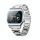 KW18  IP67 0.96 inch Steel Watchband Color Screen Smart Watch(Silver)