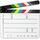 30 x 25cm Inglese Colorato Colorato Acrilico Clapperboard TV Film Movie Movie Movie Board
