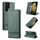 Per Samsung Galaxy S22 Ultra 5G Azns magnetico texture di vitello orizzontale flip custodia in pelle (verde scuro) Per Samsung Galaxy S22 Ultra 5G Azns magnetico texture di vitello orizzontale flip custodia in pelle (verde scuro)