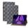 Per Lenovo Tab K10 Color Weave in pelle custodia in pelle con supporto (nero) Per Lenovo Tab K10 Color Weave in pelle custodia in pelle con supporto (nero)