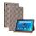 Per Lenovo Tab M10 TB-X605L Colore tessuto in pelle con tablet in pelle con supporto (marrone) Per Lenovo Tab M10 TB-X605L Colore tessuto in pelle con tablet in pelle con supporto (marrone)