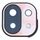 Frame lente per fotocamera posteriore per Xiaomi Mi 11 Lite/11 Lite 5G NE (rosa) Frame lente per fotocamera posteriore per Xiaomi Mi 11 Lite/11 Lite 5G NE (rosa)