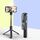 L03s Bluetooth Fill Light Treppiede Integrato Selfie Stick (nero)
