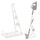 Aspirapolvere universale Piano Staffa di stoccaggio non punch per Dyson, Colore: B Tipo (bianco) Aspirapolvere universale Piano Staffa di stoccaggio non punch per Dyson, Colore: B Tipo (bianco)