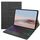 La retroilluminazione della tastiera della retroilluminazione della retroilluminazione della tenuta di struttura dell'albero con Touchpad per Microsoft Surface Go 3/2 / 1 (nero + nero) La retroilluminazione della tastiera della retroilluminazione della retroilluminazione della tenuta di struttura dell'albero con Touchpad per Microsoft Surface Go 3/2 / 1 (nero + nero)