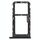Vassoio della scheda SIM + vassoio della scheda SIM / vassoio di scheda micro SD per ZTE BLADE V10 VITA (nero) Vassoio della scheda SIM + vassoio della scheda SIM / vassoio di scheda micro SD per ZTE BLADE V10 VITA (nero)