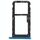 Vassoio della scheda SIM + vassoio della scheda SIM / vassoio di schede Micro SD per ZTE BLADE V10 VITA (blu) Vassoio della scheda SIM + vassoio della scheda SIM / vassoio di schede Micro SD per ZTE BLADE V10 VITA (blu)