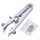 Guarda cinturino perni di rimozione Pinze per orologio a V Shape di Shape Remover (Argento)