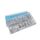 2 set 6-23mm in acciaio inox watch link Pins Cotter Bar (Argento)