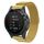 Per Garmin Fenix 7X Milanese Watch Band (Gold)