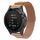Per Garmin Fenix 7X Milanese Watch Band (Rose Gold)