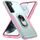 Per Samsung Galaxy S22 + 5G Pioneer Armor Heavy Duty PC + porta telefono TPU (verde + rosa) Per Samsung Galaxy S22 + 5G Pioneer Armor Heavy Duty PC + porta telefono TPU (verde + rosa)