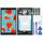 Schermo LCD OEM per Lenovo Tab 4 (8 pollici) TB-8504, TB-8504X, TB-8504F, TB-8504N digitalizzatore assemblaggio completo con cornice (nero) Schermo LCD OEM per Lenovo Tab 4 (8 pollici) TB-8504, TB-8504X, TB-8504F, TB-8504N digitalizzatore assemblaggio completo con cornice (nero)